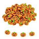 Borrachas de abóbora de Halloween, 144 unidades para crianças Jack-O'-Lantern