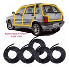 Borrachas De Vedacao 4 Portas Porta Malas Uno Mille 1988 A 2013 000485x4_000324x1