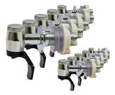 Borrachas PVC Atóxico 12 Unidades Fácil Uso e Vazão Água Borrachas PVC Atóxico 12 Unidades Fácil Uso e Vazão Água