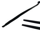 Borrachinha de oculos, ponteira de silicone antiderrapante para óculos, borracha protetor de óculos Cor:Preto 01 Par