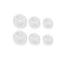 Borrachinha Ponta Compatível Com Fones wave buds 1 e 2 COR:BRANCO Borrachinha Ponta Compatível Com Fones wave buds 1 e 2 COR:BRANCO