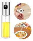 Borrifador Spray Vidro Porta Azeite Vinagre Óleos Cozinha Preto