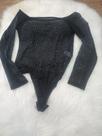 Bory tule preto com pedrarias