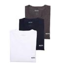 BOSS Kit com 3 Camisetas de Algodão com Gola Careca P