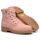 Bota Adventure Cano Alto Mata Atlântica Rosa