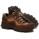 Bota Adventure Cano Baixo Tamanduaí Marrom e Bege