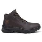 Bota Adventure Coturno Masculino Cano Baixo Sintético Urban Trilha Costurado