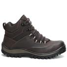 Bota Adventure Couro Masculina Cadarço Cano Médio Bota Adventure Couro Masculina Cadarço Cano Médio
