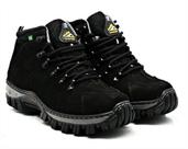 Bota Adventure Couro Preto Comfort
