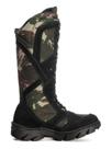 Bota Adventure Masculina Camuflada Couro Legítimo Robusta Tamanho:44Cor:Preto