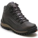Bota Adventure Masculina Couro Cadarço Cano Curto Dia a Dia