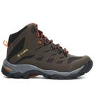 Bota Adventure Masculina em Couro Impermeável, Palmilha Gel, Sola Antiderrapante, Waterproof