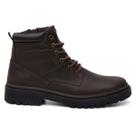 Bota Adventure Masculina VNT em Couro Legítimo Resistente Tamanho:38Cor:Marrom