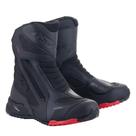 Bota Alpinestars RT 7 Drystar Preto e Vermelho Cor:Preto+VermelhoTamanho:41Gênero:Masculino