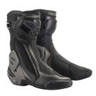 Bota Alpinestars Smx Plus V2 Preto Cinza Escuro Bota Alpinestars Smx Plus V2 Preto Cinza Escuro