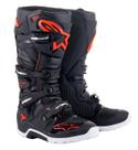 Bota alpinestars tech 7 enduro preto vermelho 14