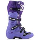 Bota Alpinestars Tech 7 Roxo Cross Motocross Trilha Off Road