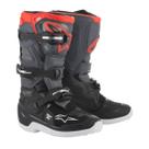 BOTA ALPINESTARS TECH 7s INFANTIL PRETO/CINZA/VERMELHO TAMANHO:34/35
