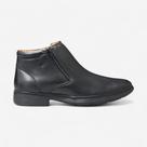 Bota Anatomic Gel Ultraleve Masculina Em Couro Preto