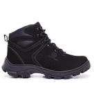 Bota Arizon Couro Masculina Bico de Pvc Palmilha Anatômica