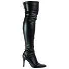 Bota bebece feminina over the knee salto fino t6126-119