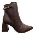 Bota bebecê salto médio ref: t4342-061 feminino