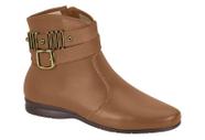 Bota Beira Rio Cano Curto Rasteira 2 Tiras metal e Fivela Bota Beira Rio Cano Curto Rasteira 2 Tiras metal e Fivela