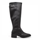 Bota Beira Rio Feminina Cano Alto Montaria Fivela Conforto