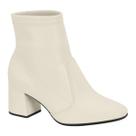 Bota Beira Rio Feminina Cano Curto Conforto Ankle Boot Macia