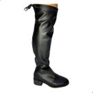 Bota Beira Rio Feminina Napa Pele Preto