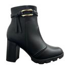 Bota beira rio fivela ref:9074.106 feminino