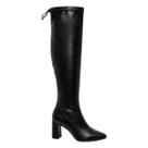 Bota Beira Rio Over The Knee Elegance Salto Bloco Preta