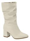 Bota Beira Rio Salto Bloco Cano Alto Plataforma Leve 9076112 Bota Beira Rio Salto Bloco Cano Alto Plataforma Leve 9076112