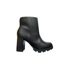 Bota beira rio salto bloco ref:9074.100 feminino