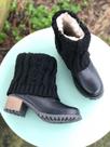 Bota Bianca Preto Dona Be