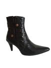 Bota Bico Fino Couro De Pelica Artesanal Elisabete Guimarães Bota Bico Fino Couro De Pelica Artesanal Elisabete Guimarães