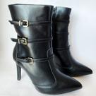Bota Bico Fino Preto Vizzano Bota Bico Fino Preto Vizzano