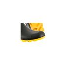 Bota Borracha Vonder Em Pvc Sem Forro V Cano 3/4 - Preto E Amarelo