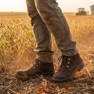 Bota Botina Agro EPI Unissex para Trabalho em Campo Fazenda