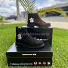 Bota / botina Amarok Com Reforço de Morão em Couro Legítimo