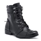 Bota Botina Coturno Militar Feminina Cano Médio (JO600)