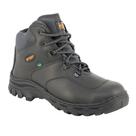 Bota Botina de Segurança e Trilha Ecosafety PS410 Preto Bico PVC