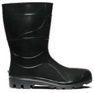 Bota Botina De Segurança N42 Pvc Cano Médio Antiderrapante