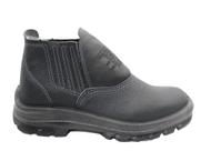 Bota Botina De Segurança Pedreiro Bico Pvc Bidensidade C.A 15081 - CARTOM