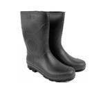 Bota Botina Grendene Preta Impermeável Plástico Limpeza Faxina Jardim Super Leve 387 Unissex Bota Botina Grendene Preta Impermeável Plástico Limpeza Faxina Jardim Super Leve 387 Unissex