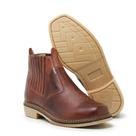 Bota Botina Masculino Country Montaria Rodeio Em Couro Latego Pinhão Solado Borracha Latex Bota Botina Masculino Country Montaria Rodeio Em Couro Latego Pinhão Solado Borracha Latex