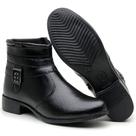 Bota Botinha Coturno Baixo Feminino Glamour 202 Botinha