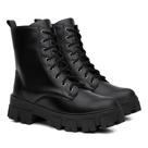 Bota Botinha Coturno Blogueira Tratorado Cano Curto Chelsea Feminina VK