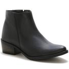 Bota Botinha Feminina Beauty Cano Curto Ziper Bota Botinha Feminina Beauty Cano Curto Ziper