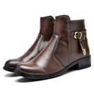 Bota Botinha Feminina Coturno Montaria Dandara Cano Curto BT104 207